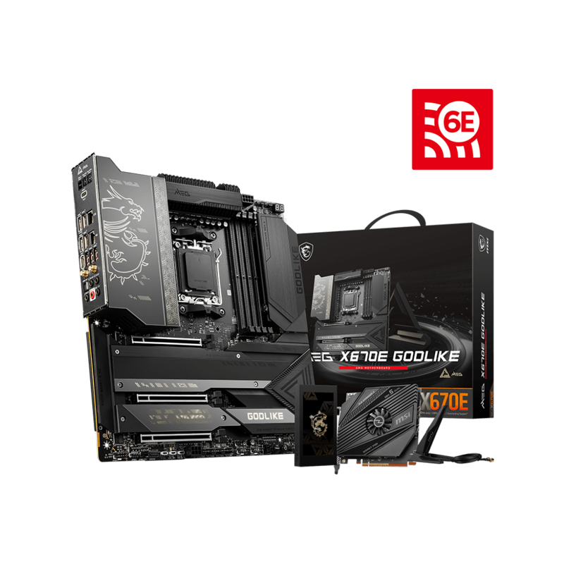MSI MEG X670E GODLIKE, AMD X670E Mainboard - Sockel AM5
